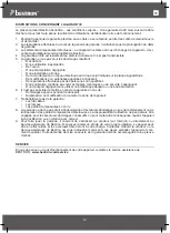Предварительный просмотр 14 страницы Bestron AHM300W Instruction Manual