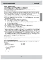 Предварительный просмотр 13 страницы Bestron AHP112 Instruction Manual