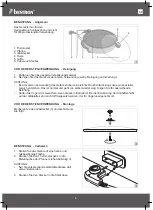 Предварительный просмотр 6 страницы Bestron AHP1800Z Instruction Manual