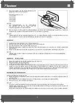 Предварительный просмотр 19 страницы Bestron AHP1800Z Instruction Manual