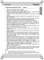 Предварительный просмотр 3 страницы Bestron AHP212D Instruction Manual