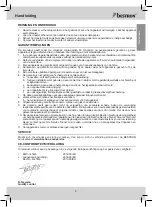 Предварительный просмотр 5 страницы Bestron AHP212D Instruction Manual