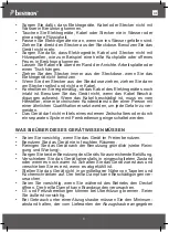 Предварительный просмотр 4 страницы Bestron AHP250D Instruction Manual