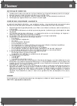 Предварительный просмотр 12 страницы Bestron AHP250D Instruction Manual