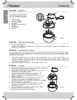 Предварительный просмотр 4 страницы Bestron AIM700 Instruction Manual