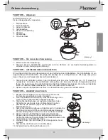 Предварительный просмотр 11 страницы Bestron AIM700 Instruction Manual