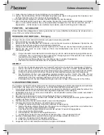 Предварительный просмотр 12 страницы Bestron AIM700 Instruction Manual
