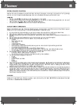 Предварительный просмотр 8 страницы Bestron AIRP200UV Instruction Manual