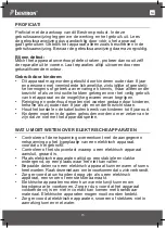 Предварительный просмотр 15 страницы Bestron AJA902S Instruction Manual