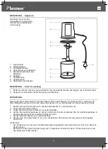Предварительный просмотр 6 страницы Bestron AKC200 Instruction Manual
