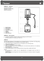 Preview for 18 page of Bestron AKC200 Instruction Manual