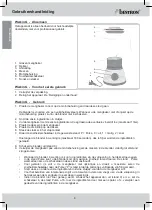 Preview for 8 page of Bestron AKL217 Instruction Manual