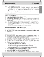 Предварительный просмотр 5 страницы Bestron AKL300 Instruction Manual