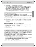 Предварительный просмотр 9 страницы Bestron AKL300 Instruction Manual