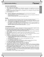 Предварительный просмотр 5 страницы Bestron AKM100RE Instruction Manual