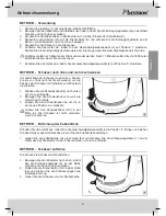 Предварительный просмотр 9 страницы Bestron AKM100RE Instruction Manual