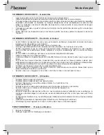 Предварительный просмотр 12 страницы Bestron AKM100RE Instruction Manual