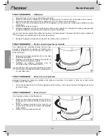 Предварительный просмотр 14 страницы Bestron AKM100RE Instruction Manual