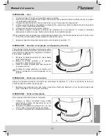 Preview for 29 page of Bestron AKM100RE Instruction Manual