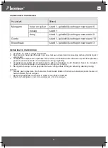 Preview for 21 page of Bestron AKM1200SDM Instruction Manual