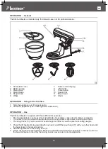 Preview for 26 page of Bestron AKM1200SDM Instruction Manual