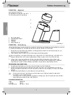 Preview for 6 page of Bestron AKM1405 Instruction Manual