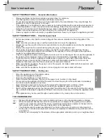 Предварительный просмотр 11 страницы Bestron AKM1405 Instruction Manual