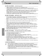 Предварительный просмотр 14 страницы Bestron AKM1405 Instruction Manual