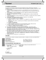 Предварительный просмотр 16 страницы Bestron AKM1405 Instruction Manual