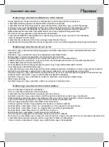 Предварительный просмотр 3 страницы Bestron AKM500SD Instruction Manual