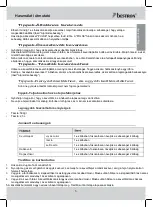 Предварительный просмотр 5 страницы Bestron AKM500SD Instruction Manual