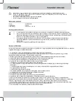 Предварительный просмотр 6 страницы Bestron AKM500SD Instruction Manual