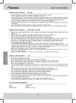 Предварительный просмотр 18 страницы Bestron AKM500SD Instruction Manual