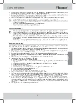 Предварительный просмотр 21 страницы Bestron AKM500SD Instruction Manual