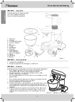 Preview for 4 page of Bestron AKM700 Instruction Manual