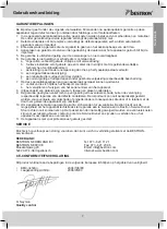 Предварительный просмотр 7 страницы Bestron AKM700 Instruction Manual