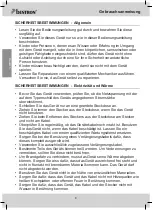 Preview for 8 page of Bestron AKM700 Instruction Manual