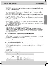 Предварительный просмотр 11 страницы Bestron AKM700 Instruction Manual