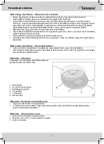 Preview for 3 page of Bestron AKS140 Instruction Manual