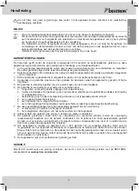 Предварительный просмотр 7 страницы Bestron AMC950BGE Instruction Manual