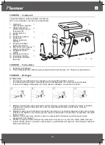 Preview for 34 page of Bestron AMG600 Instruction Manual