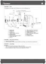 Preview for 27 page of Bestron AMM1300 Instruction Manual