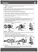 Preview for 36 page of Bestron AMM1300 Instruction Manual