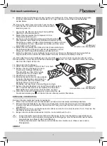 Предварительный просмотр 7 страницы Bestron AOV31 Instruction Manual
