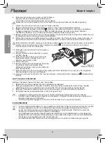 Предварительный просмотр 14 страницы Bestron AOV31 Instruction Manual
