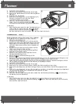 Предварительный просмотр 7 страницы Bestron AOV31PS Instruction Manual