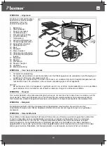 Preview for 23 page of Bestron AOV31PS Instruction Manual