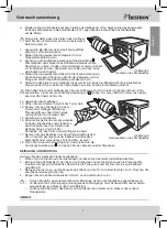 Предварительный просмотр 7 страницы Bestron AOV55 Instruction Manual