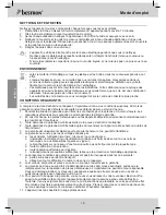 Preview for 16 page of Bestron APC1001 User Instructions