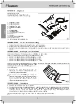 Предварительный просмотр 8 страницы Bestron APC4603 Instruction Manual